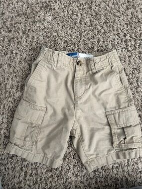 Kids Cargo Shorts in Khaki